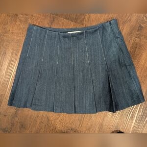 Dark Blue Denim Skirt